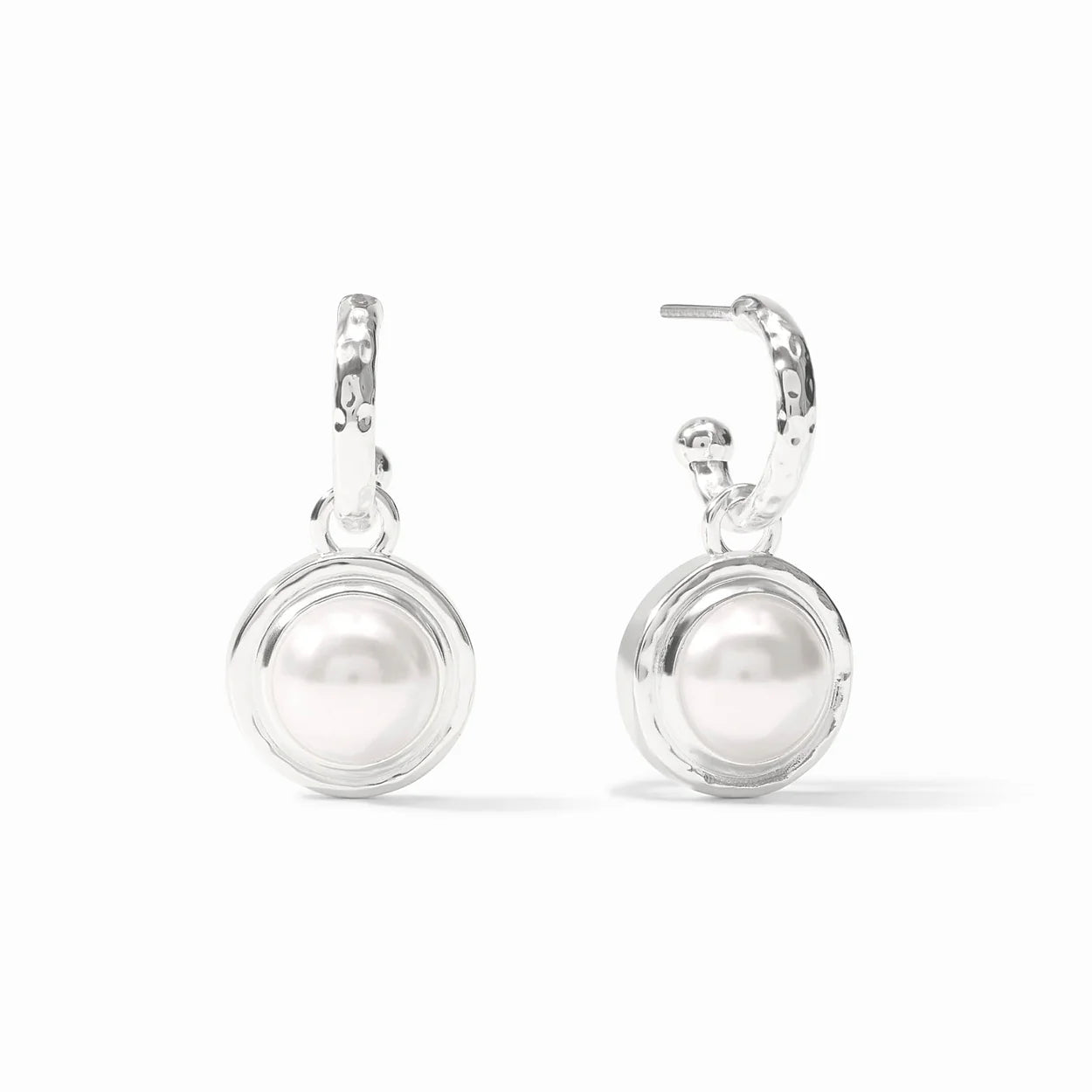 Astor 6-in-1 Charm Earring-Silver Pearl