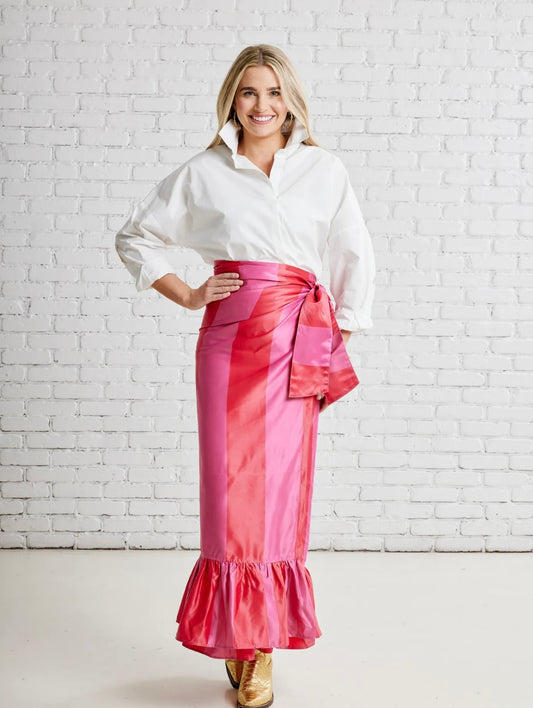 Caryn Lawn Whitney Wrap Skirt