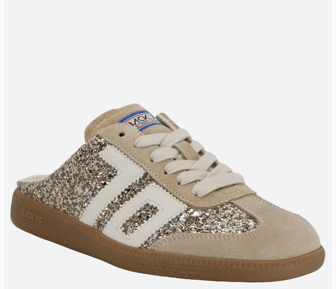Easter Sneaker-Glitter Gold
