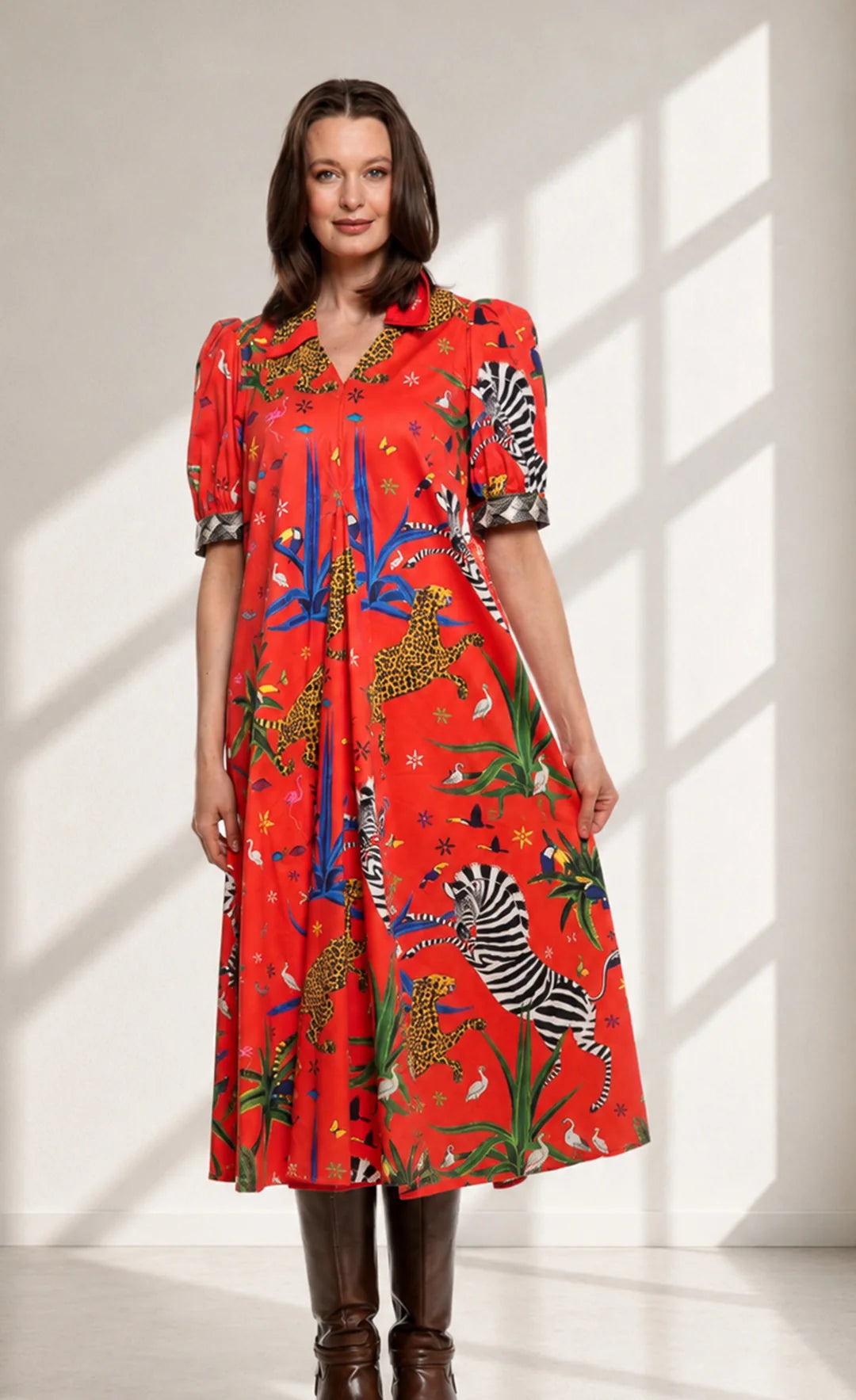 Montauk Zebra Dress