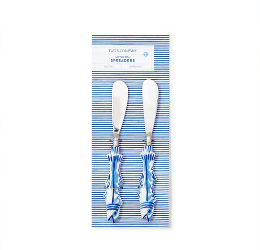Fish Handle Spreaders-Set of 2