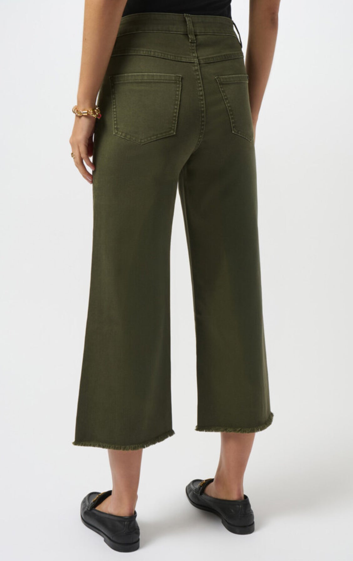 Joseph Ribkoff Culotte with Embellishment Front Seam