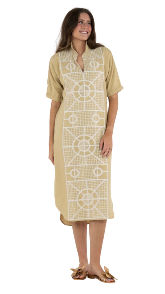 Poppy Caftan-Trellis