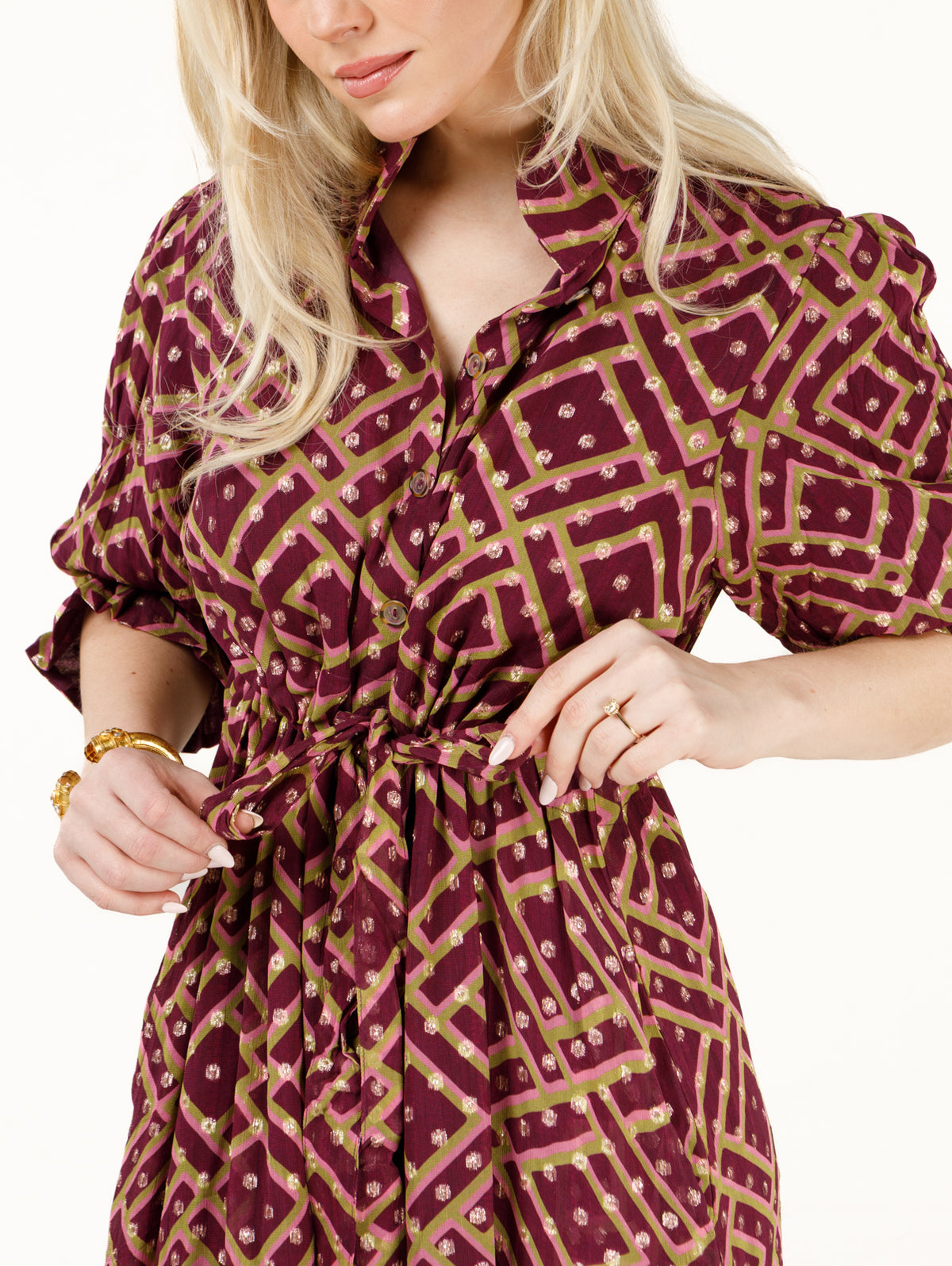 Catherine Yuletide Reserve Lurex