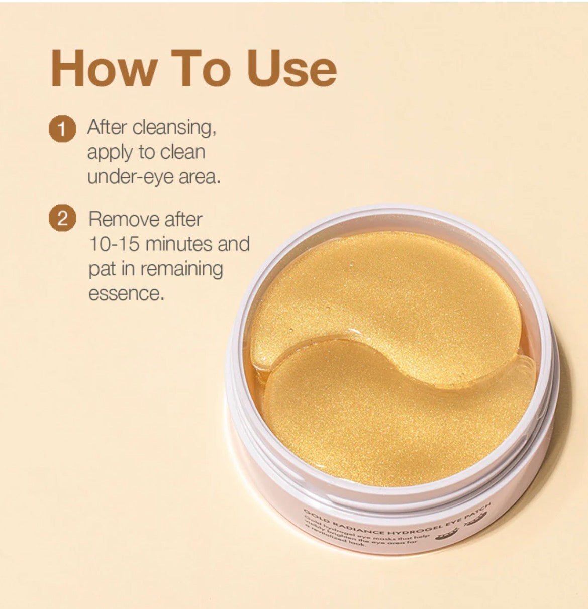 Naisture Gold Radiance Hydrogel Eye Patch