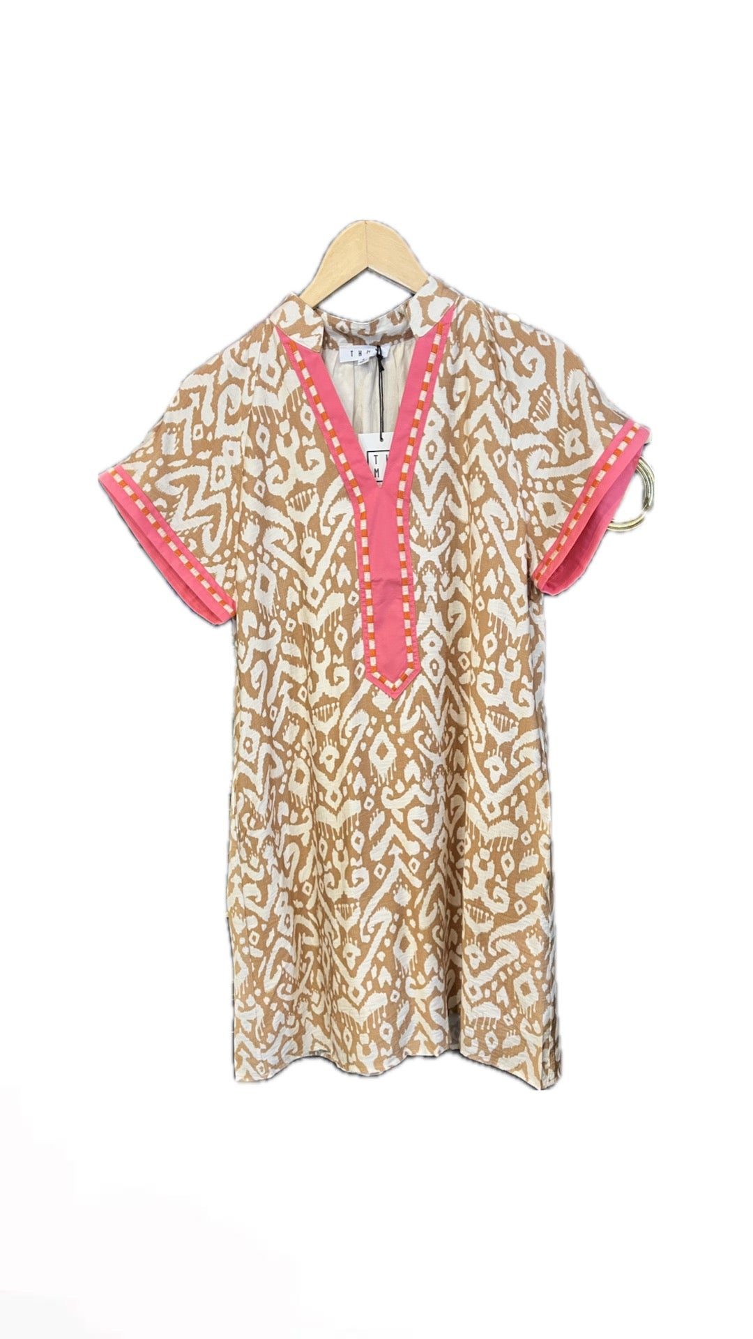 Short Sleeve Pattern Dress