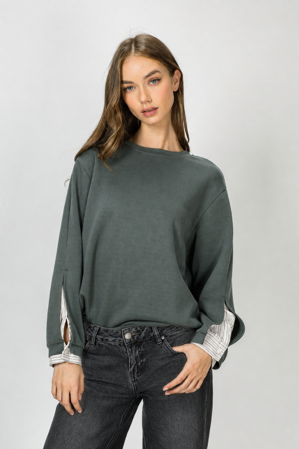 Green Kerra Top