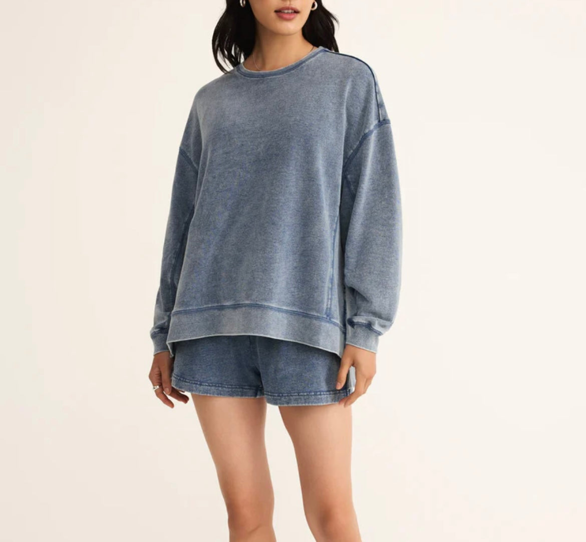 Knit Denim Modern Weekender