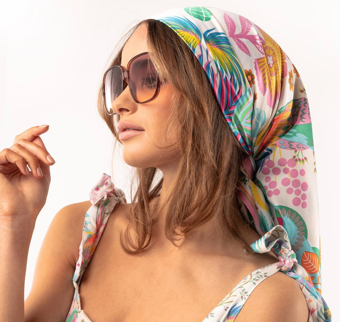 Babouchka BlancMini Scarf