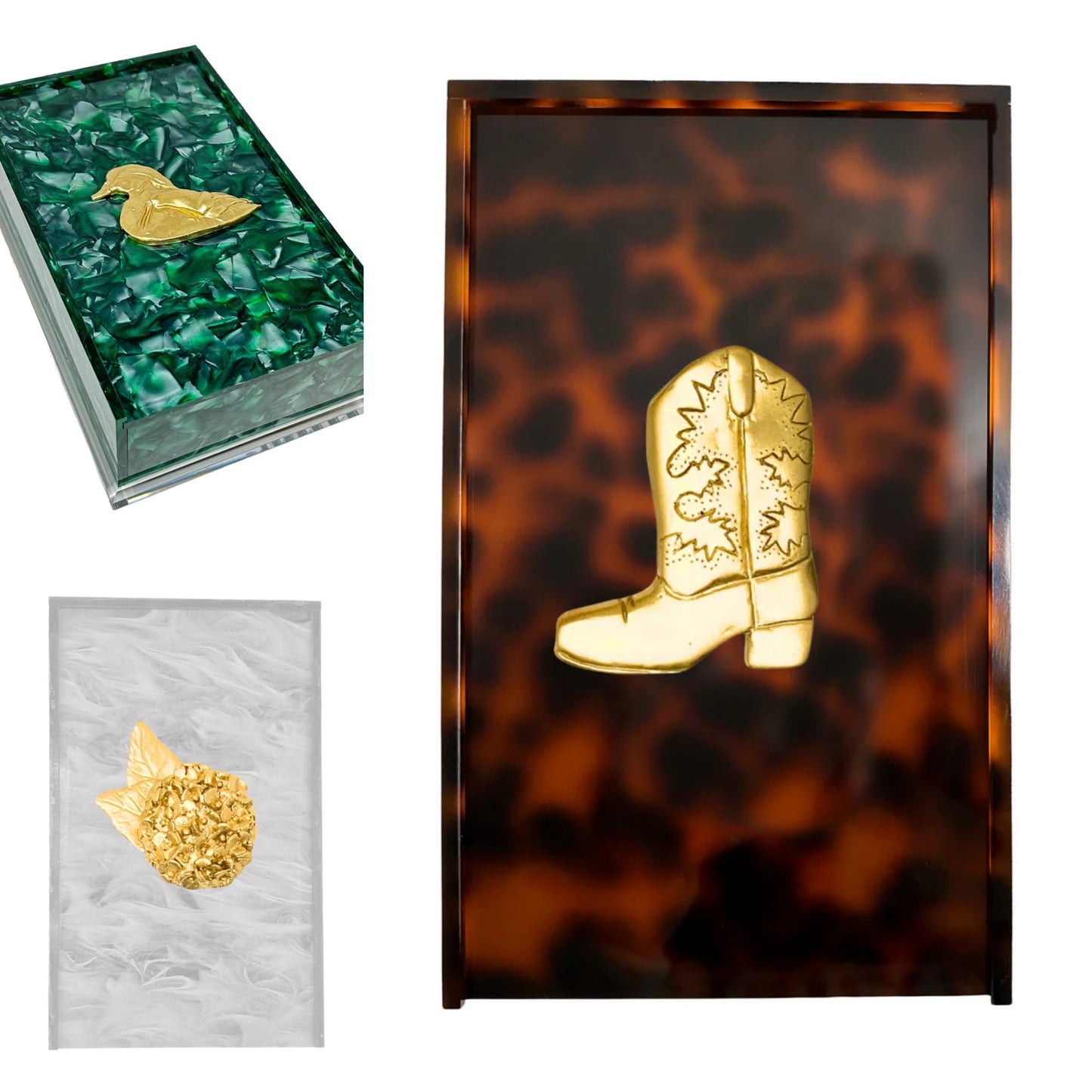 Acrylic Guest Towel Box