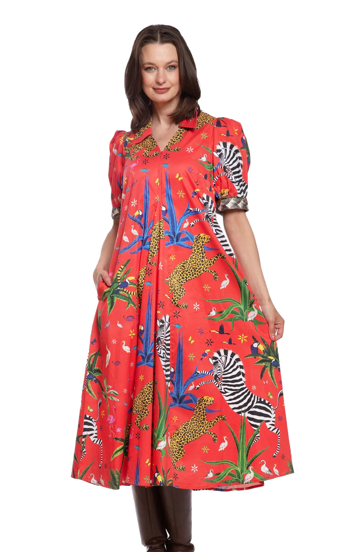 Montauk Zebra Dress