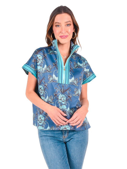 Poppy Pullover Top- Lioness