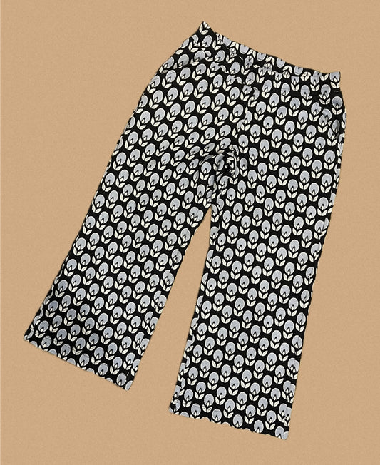 Ponte Knit Pant-Blue Tulip