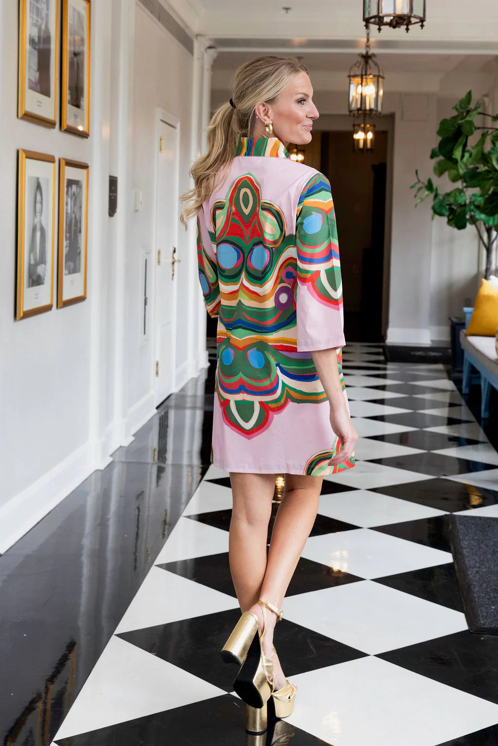 Bouvier Short Dress-Venice