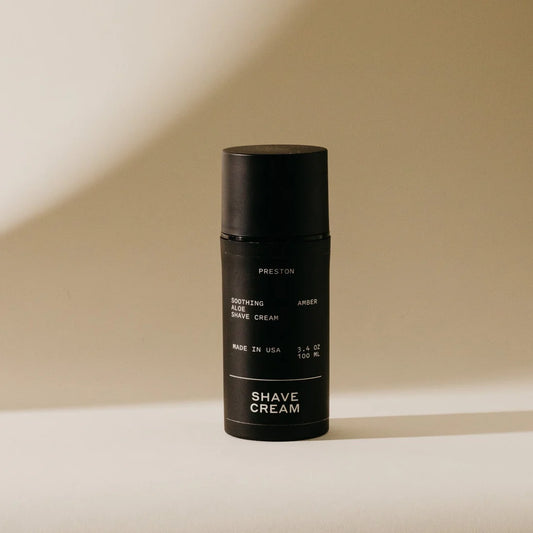 Preston Shave Cream 3.4oz-Amber