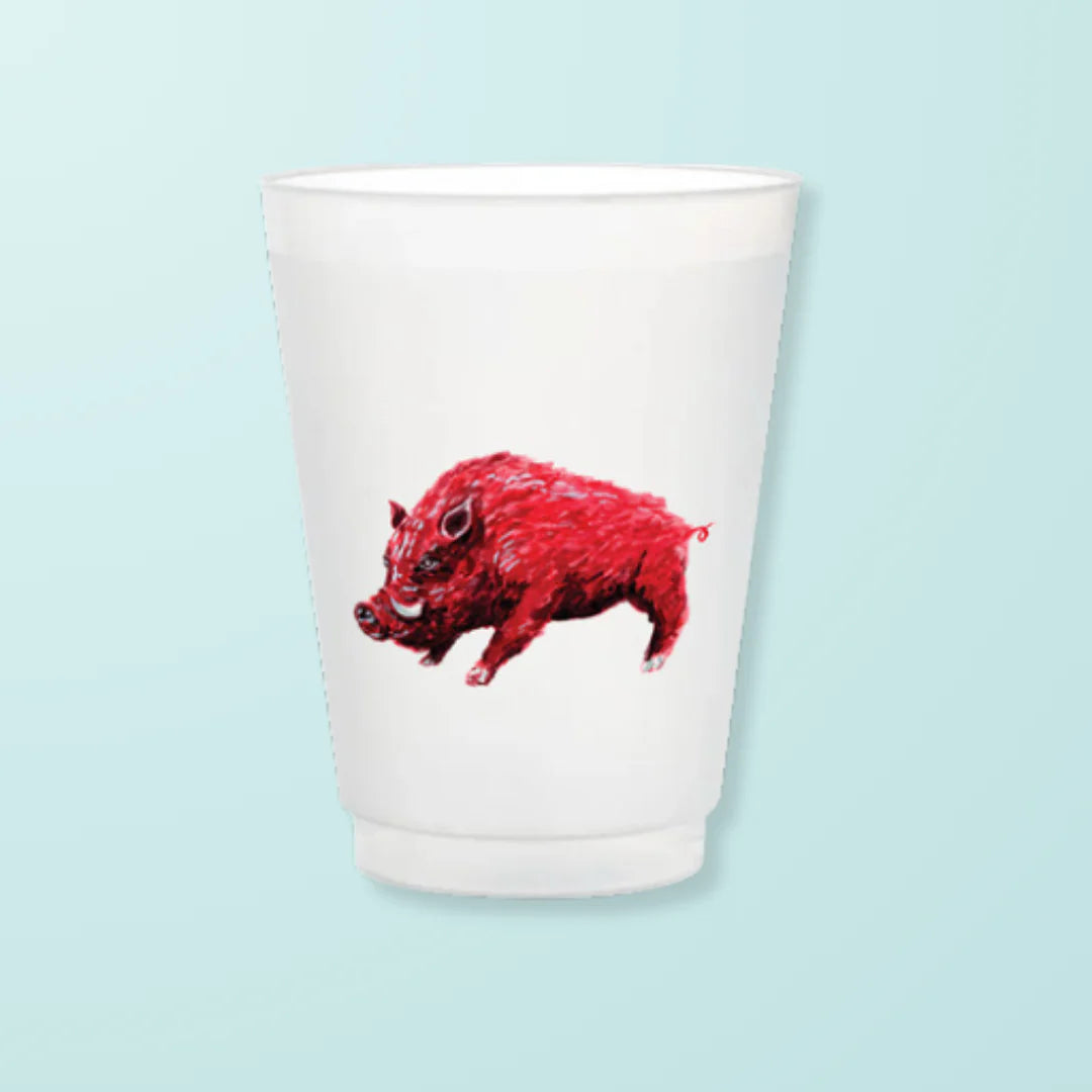 Frosted Cups0-Set of 6