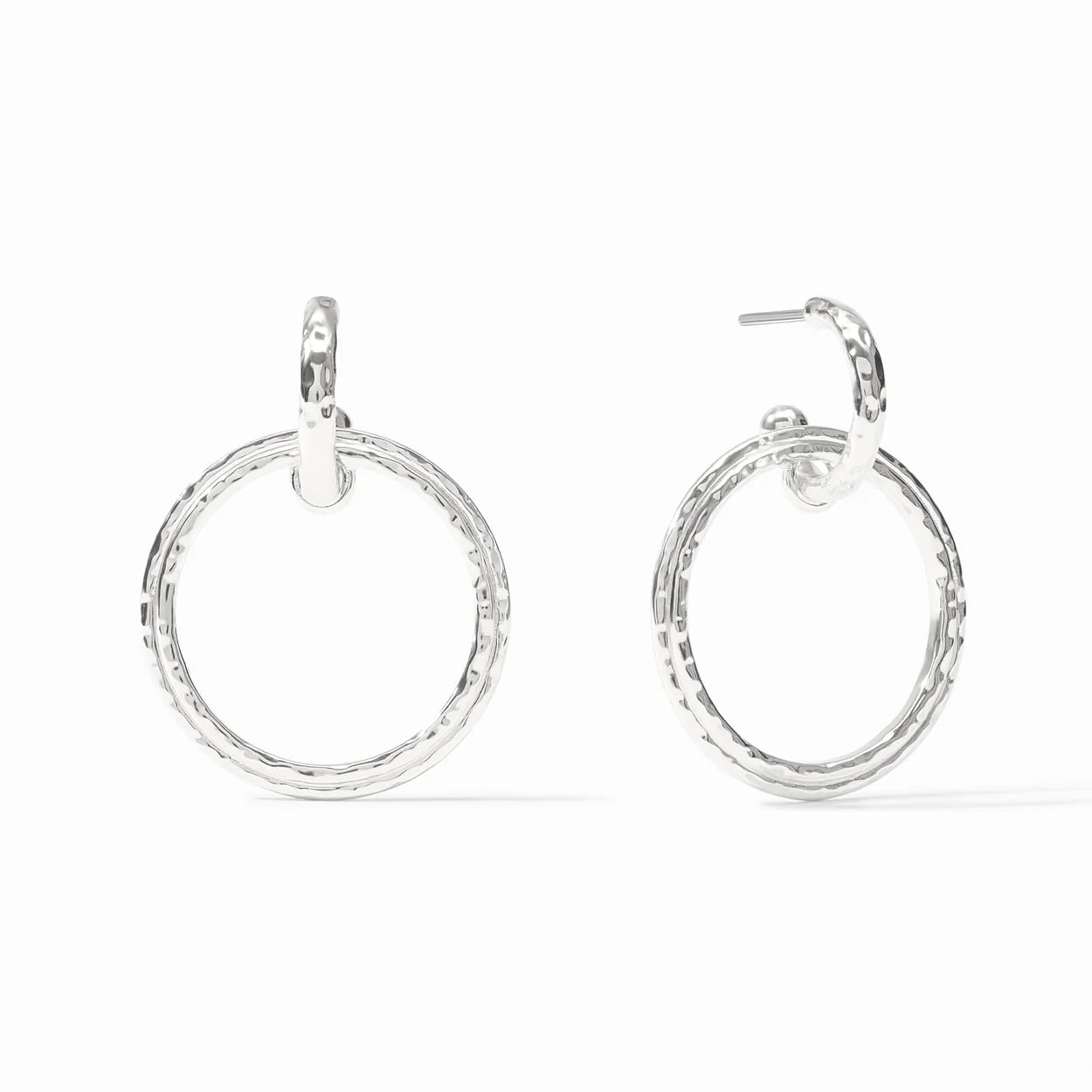 Astor 6-in-1 Charm Earring-Silver Pearl