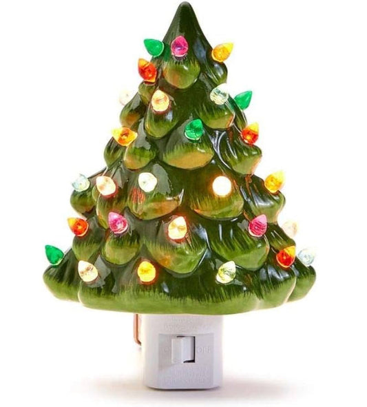 Twos Company Christmas Tree Nightlight