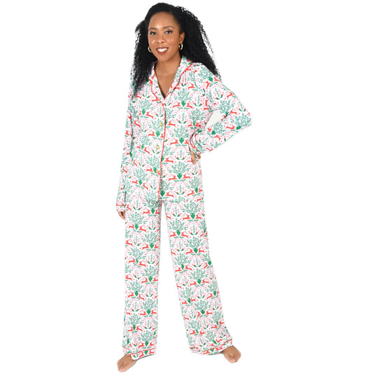Royal Reindeer PJ Set