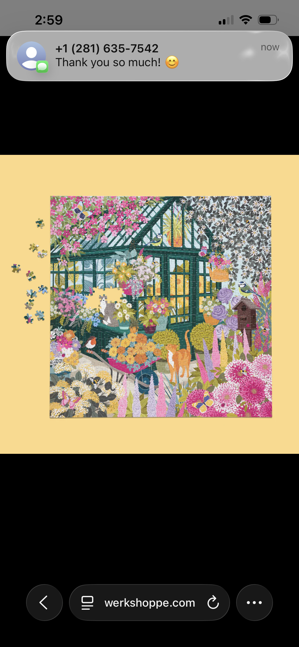 Spring Greenhouse 1000 Piece Puzzle