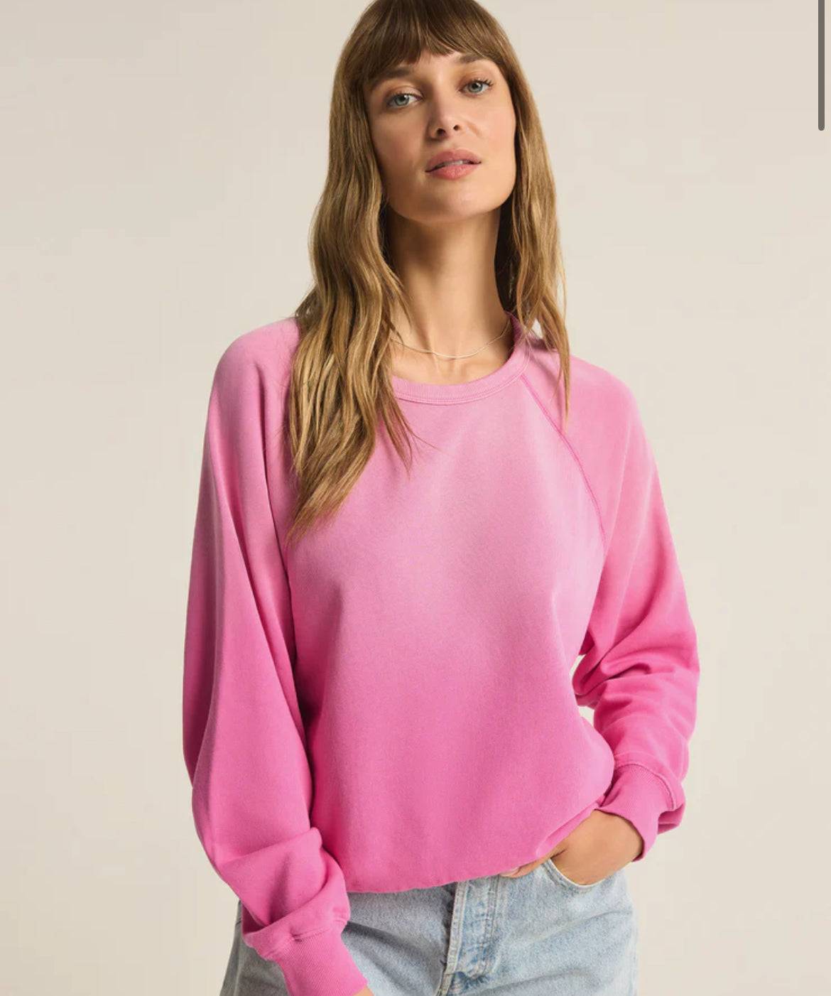 Washed Ashore Sweatshirt - Heartbreaker Pink