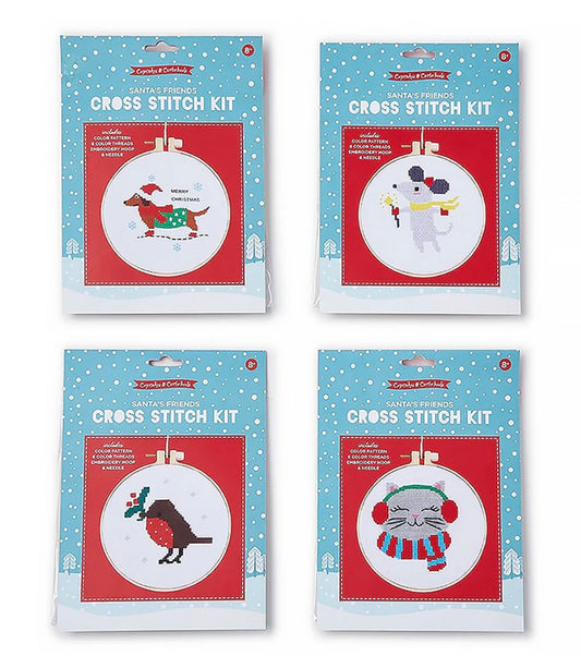 Cupcakes & Cartwheels Cross Stitch Kit