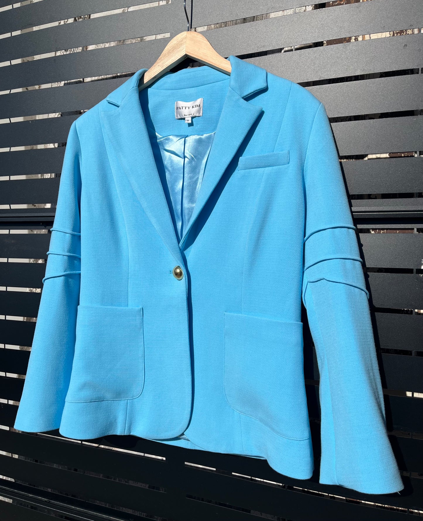 Holly Notch Jacket-Azur