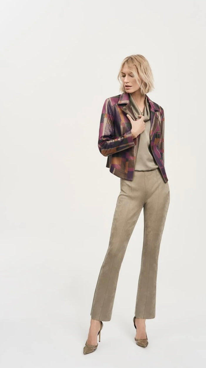 Soho Suede Flare Pant