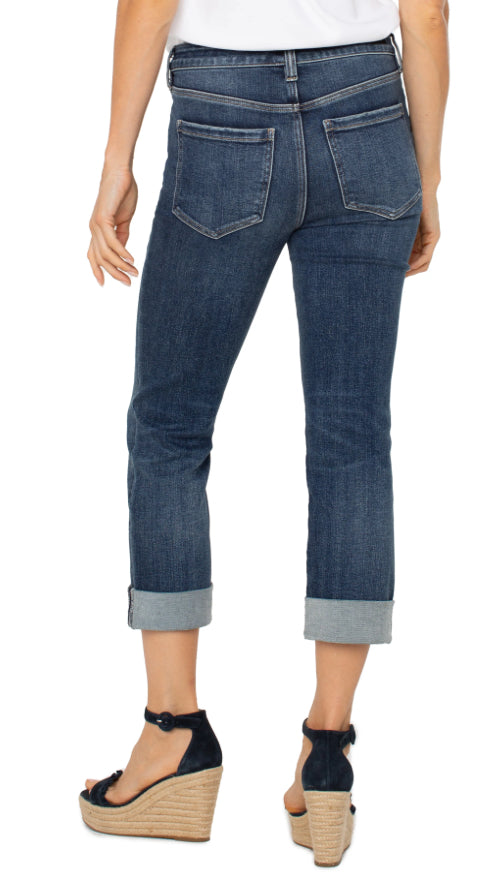 Charlie Crop Skinny Cuffed Jean