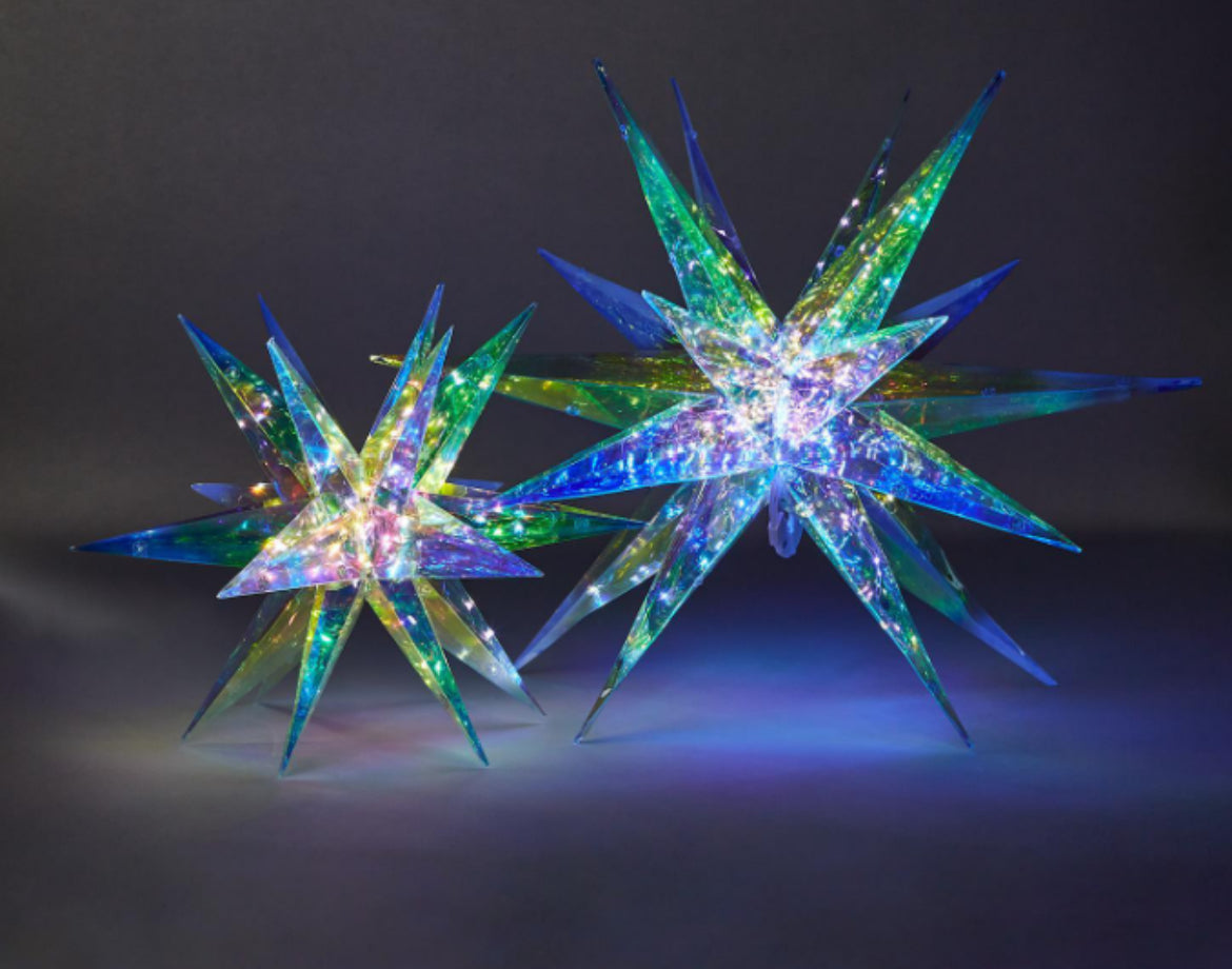 Iridescent LED Star Light-Small