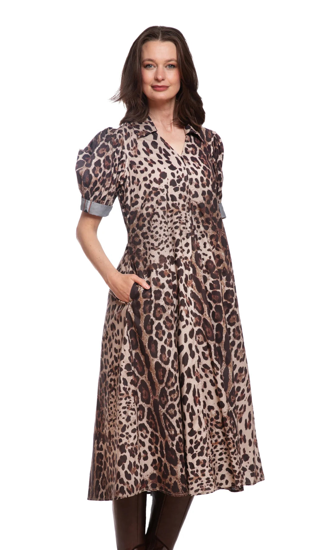 Montauk Cheetah Print Dress