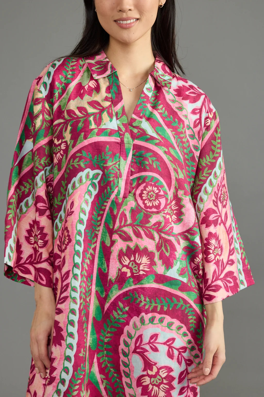 Jessi Dress - Chianti Paisley