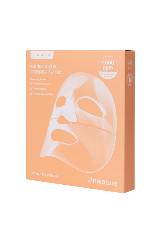 Naisture Peptide Glow Overnight Mask (4pc Box)