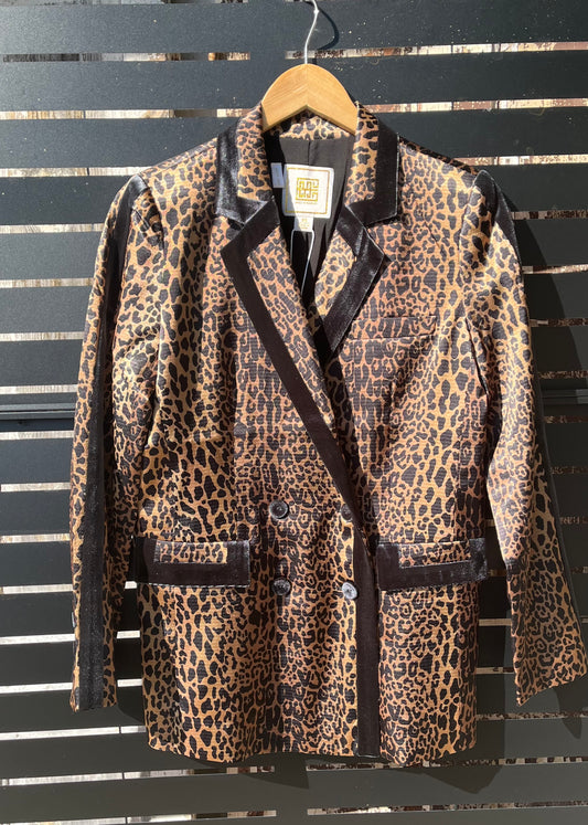 Emily McCarthy Bristol Blazer-Lady Leopard