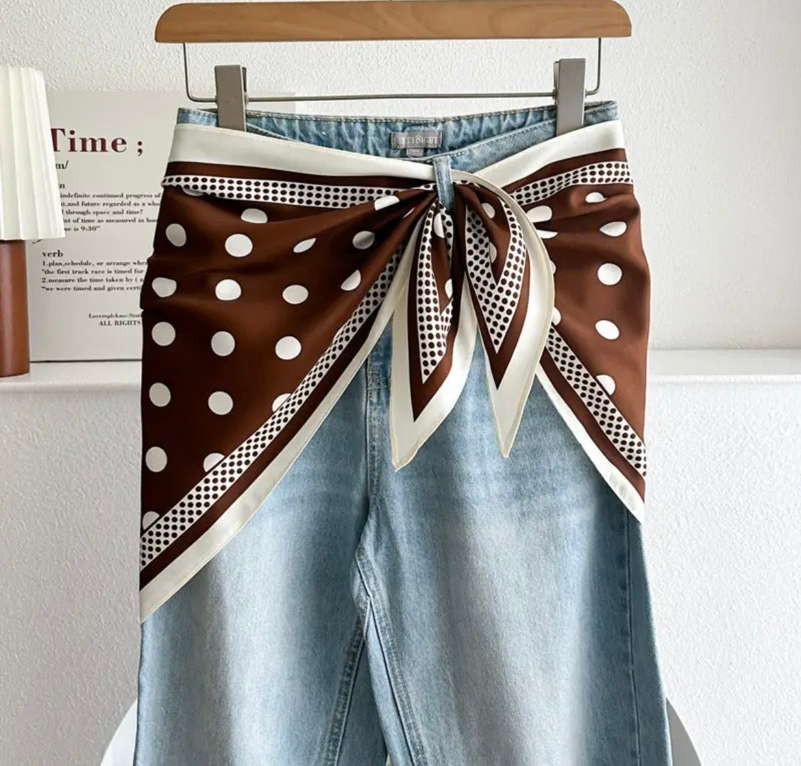 Triangle Silk Scarf