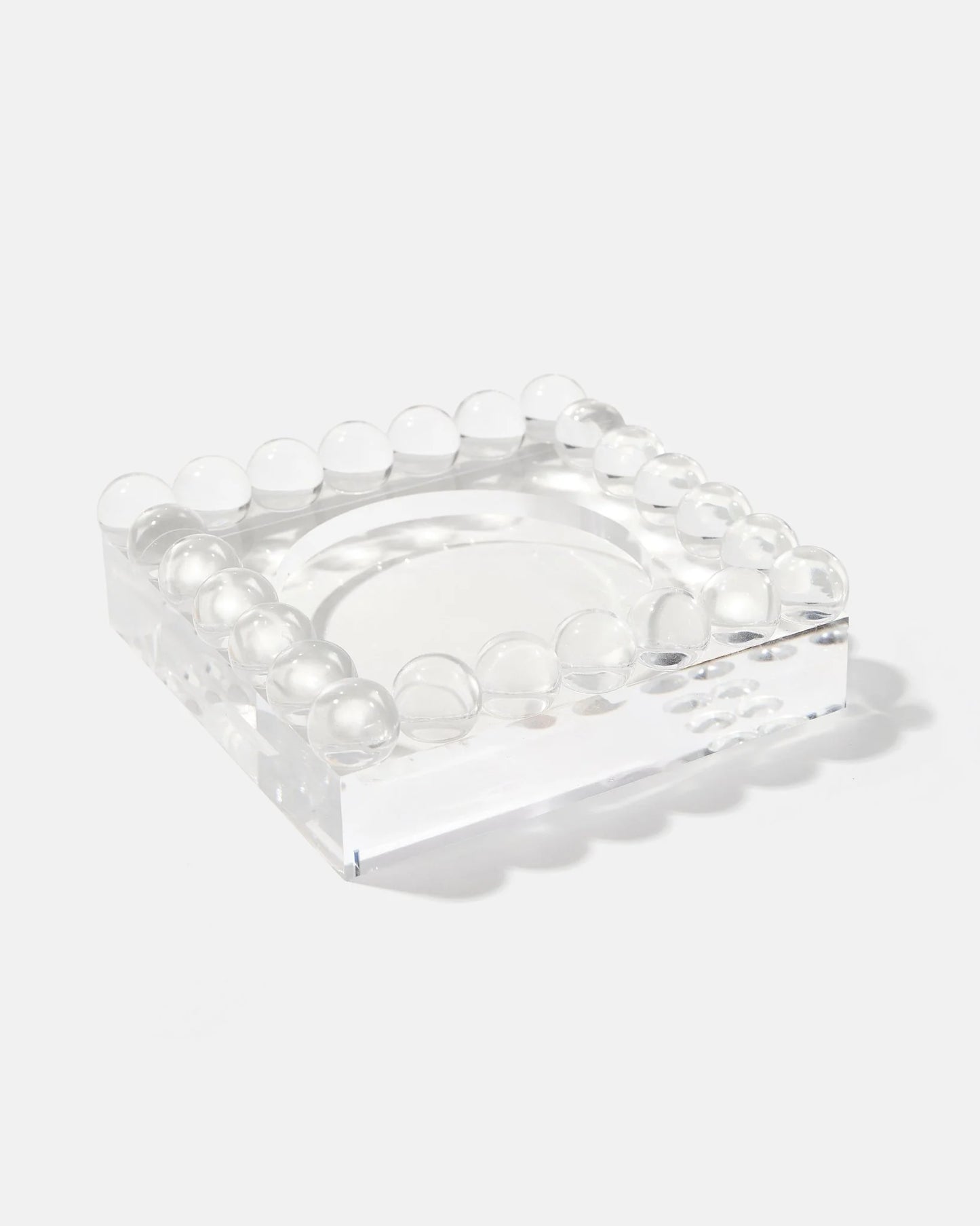 Bubble Lucite Tray