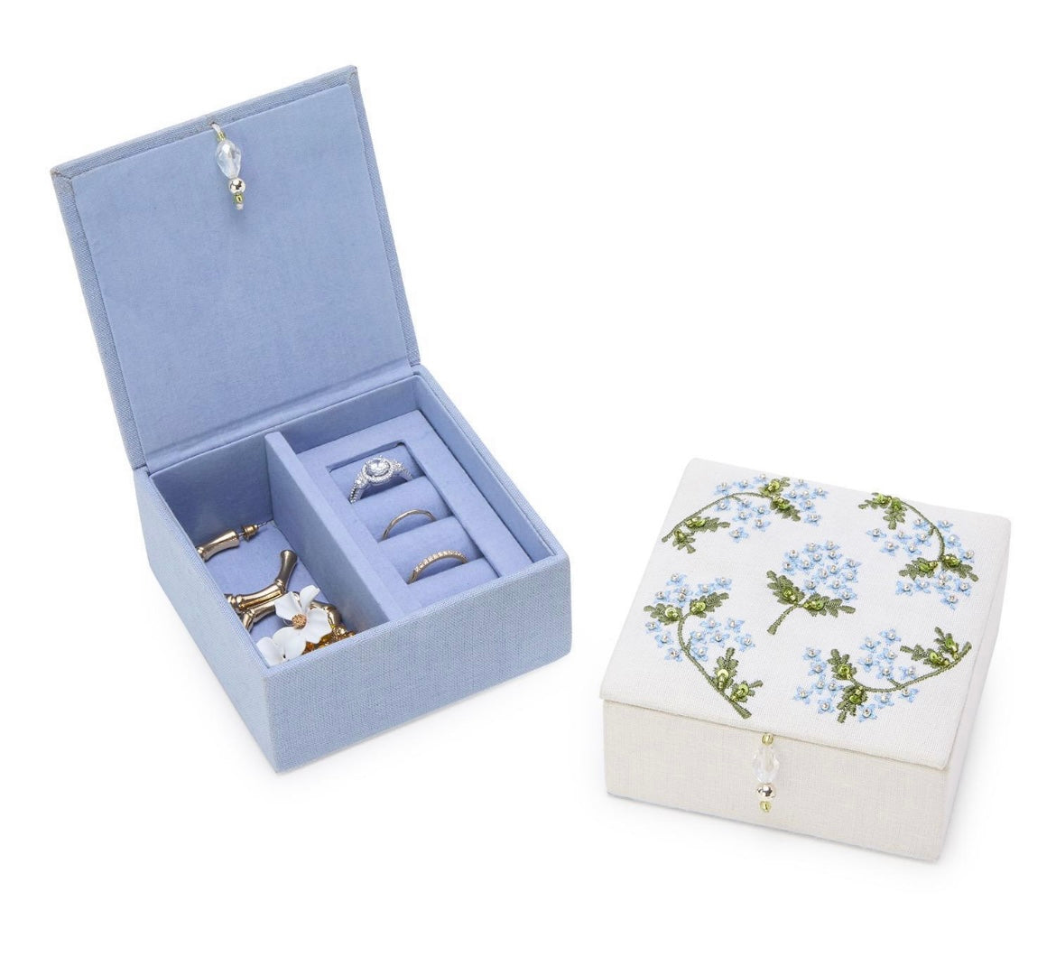 Hydrangea Mini Jewelry Box