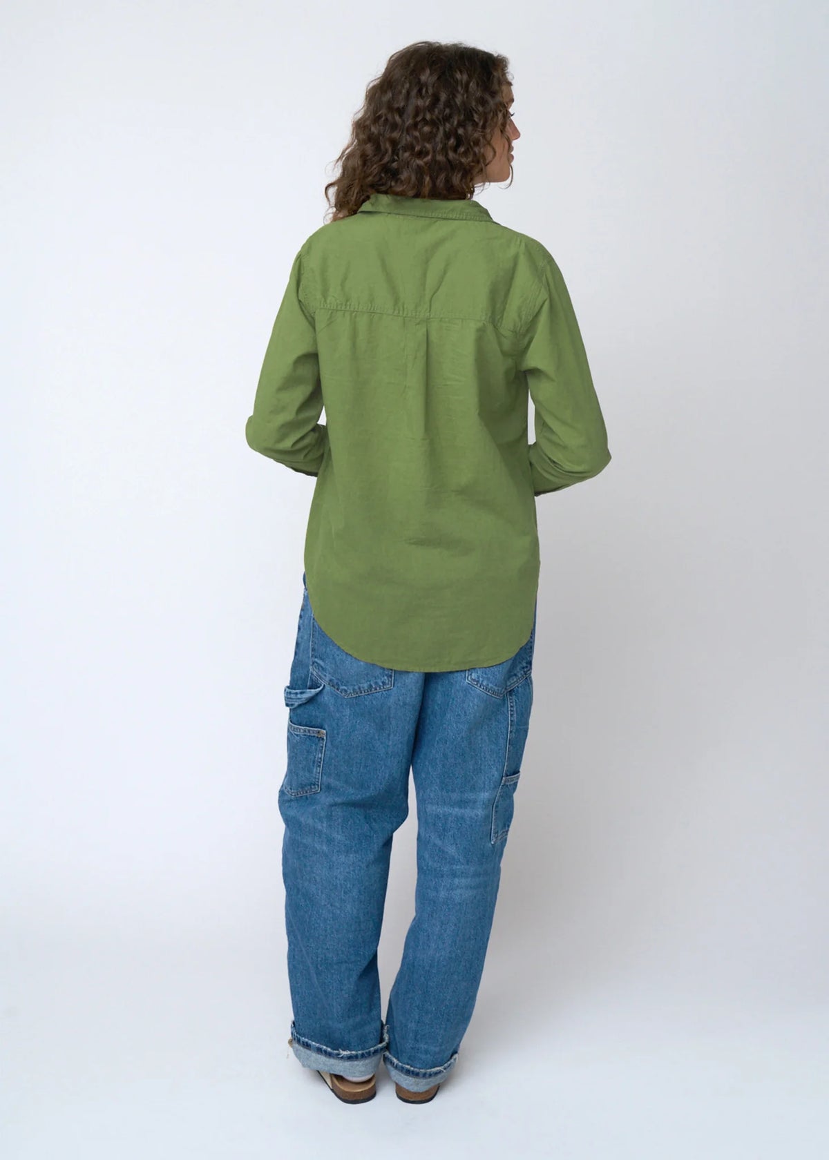 Good boyfriend shirt Olive