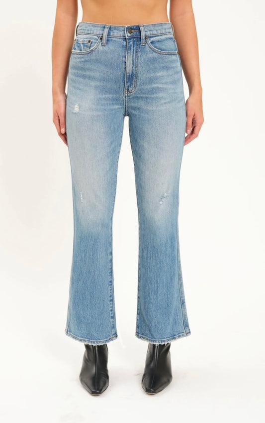 Daze Denim Soho Crop Flare Jean-All Mine Vintage