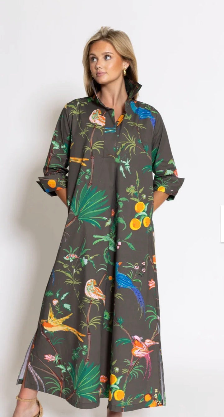 Feather Frolic Ruthie Dress Long