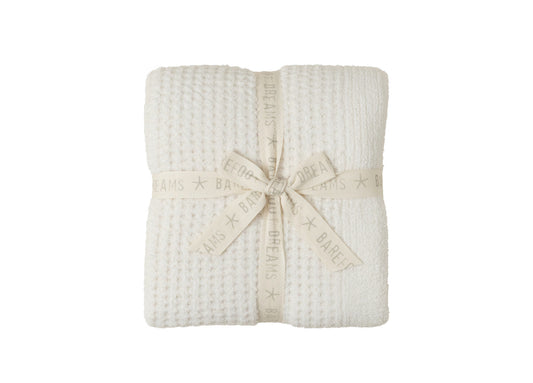 CozyChic Waffle Throw-Cream