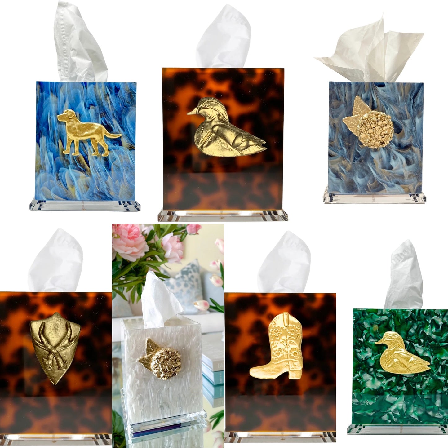 Acrylic Tissue Box