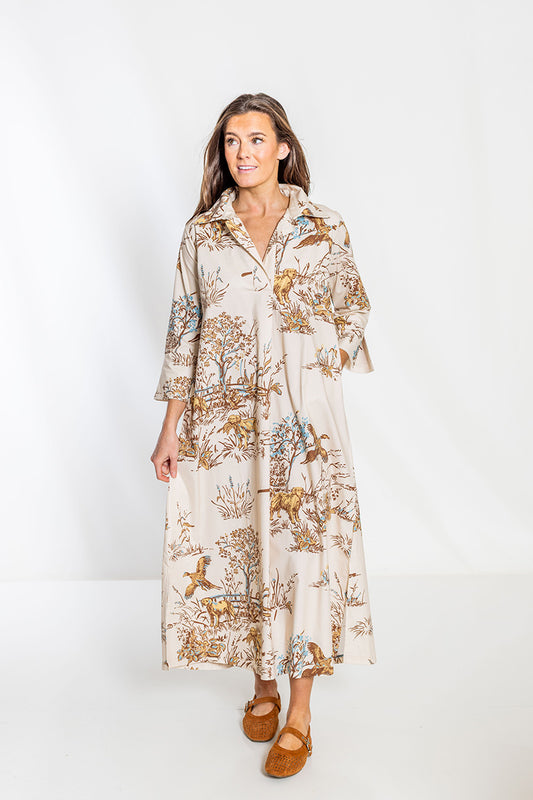 Maple Field & Feather - Ruthie Shirt Dress Long