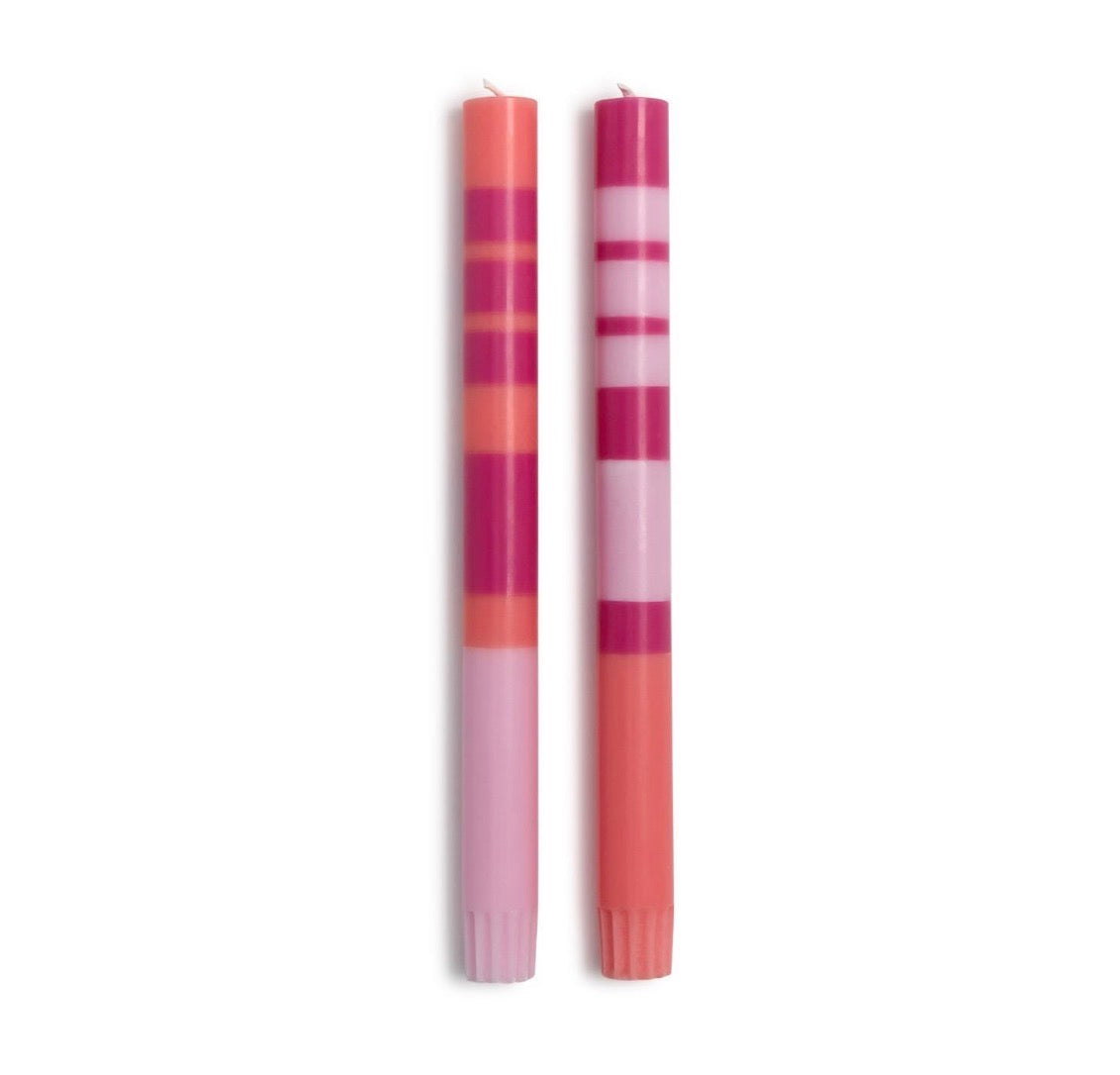 Colorful Taper Candle Set