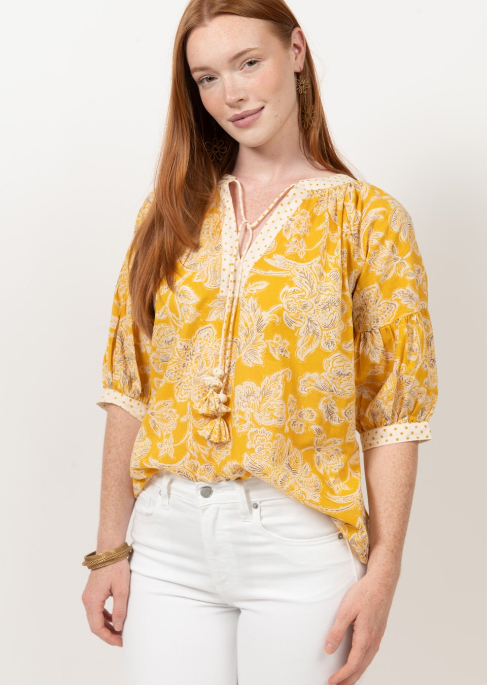 Ray of Sunshine Top - Gold