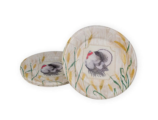 Homestead Turkey Dinner Plates-Set of 8