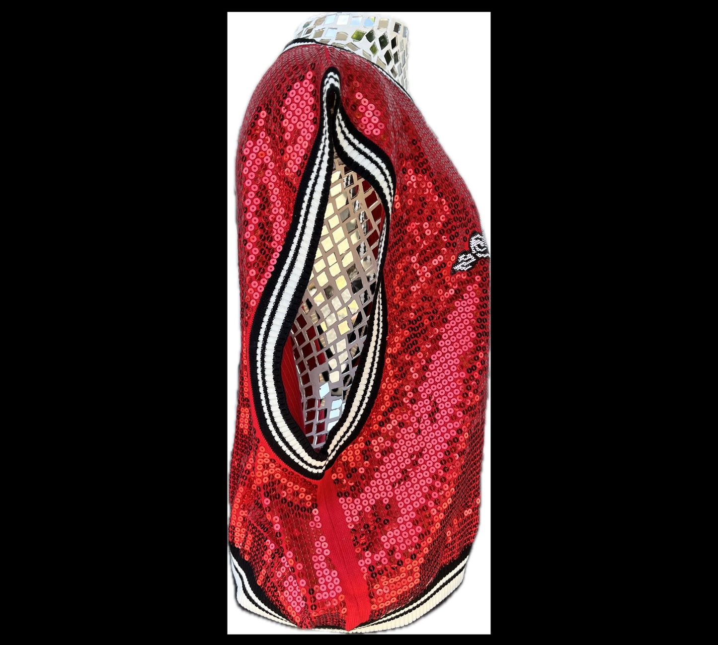 Arkansas Razorback Full Sequin Vest