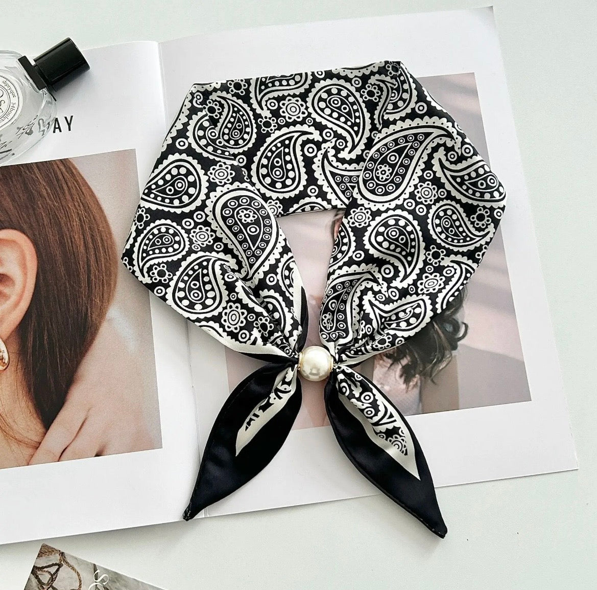Small Magnetic Silk Scarves