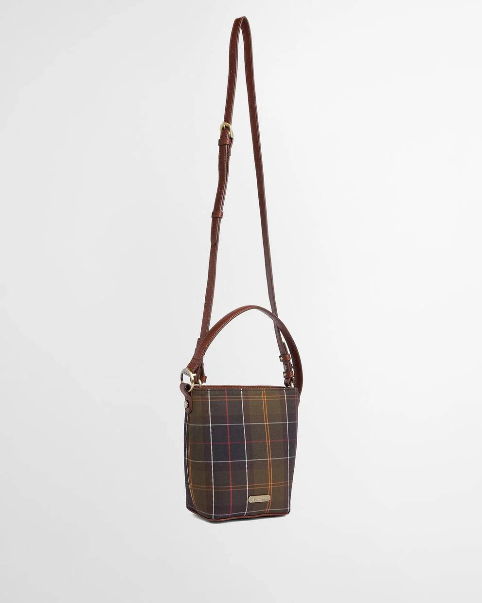 Mini Tartan Bucket Bag