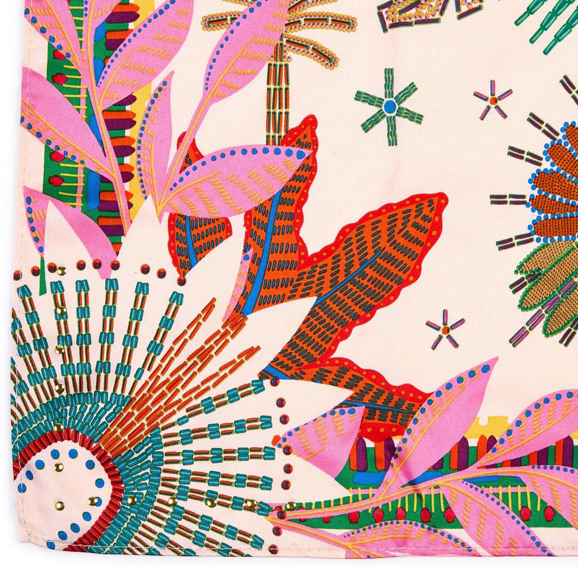 WAKIZA BEIGE MINI SCARF